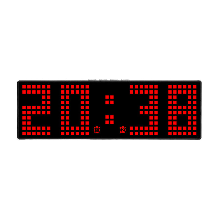 Digital LED alarm clock with color change Stornfield