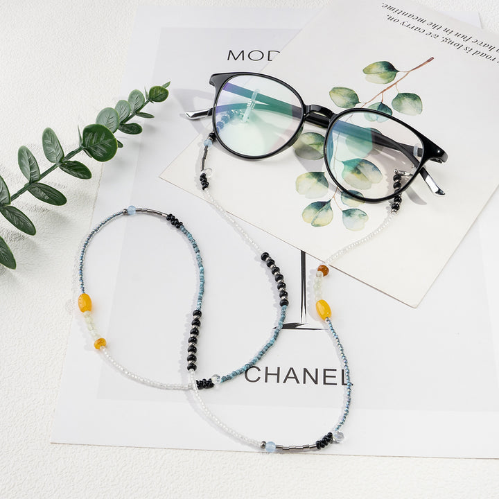 Handcrafted Beaded Eyewear Retainer Chain Stornfield