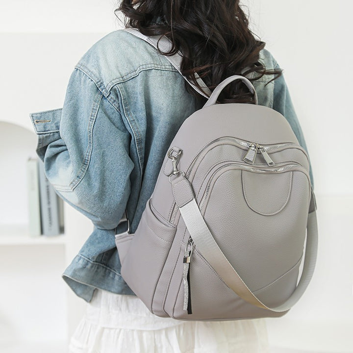 Premium Leather Multi-Functional Backpack Stornfield