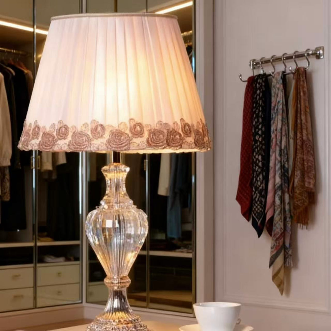 Elegant Crystal Decorative Table Lamp