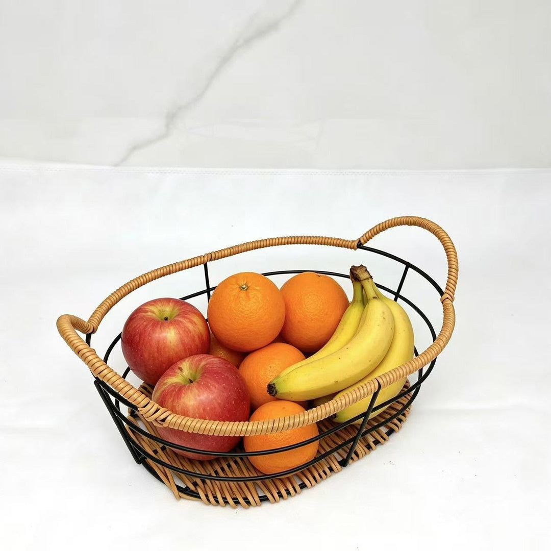 Honeycomb Woven Fruit Basket Stornfield
