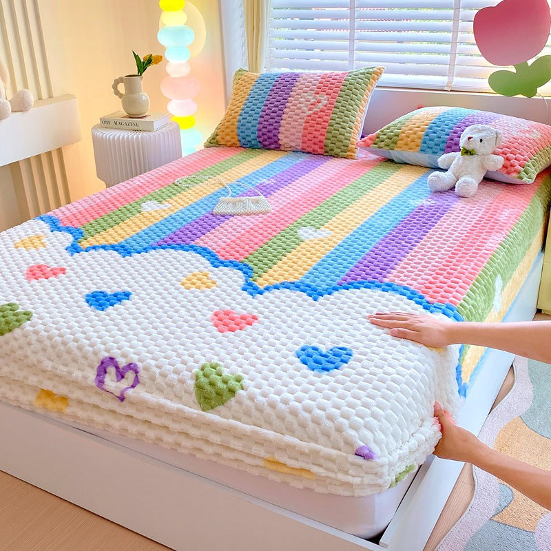 Floral Patterned Bed Cover