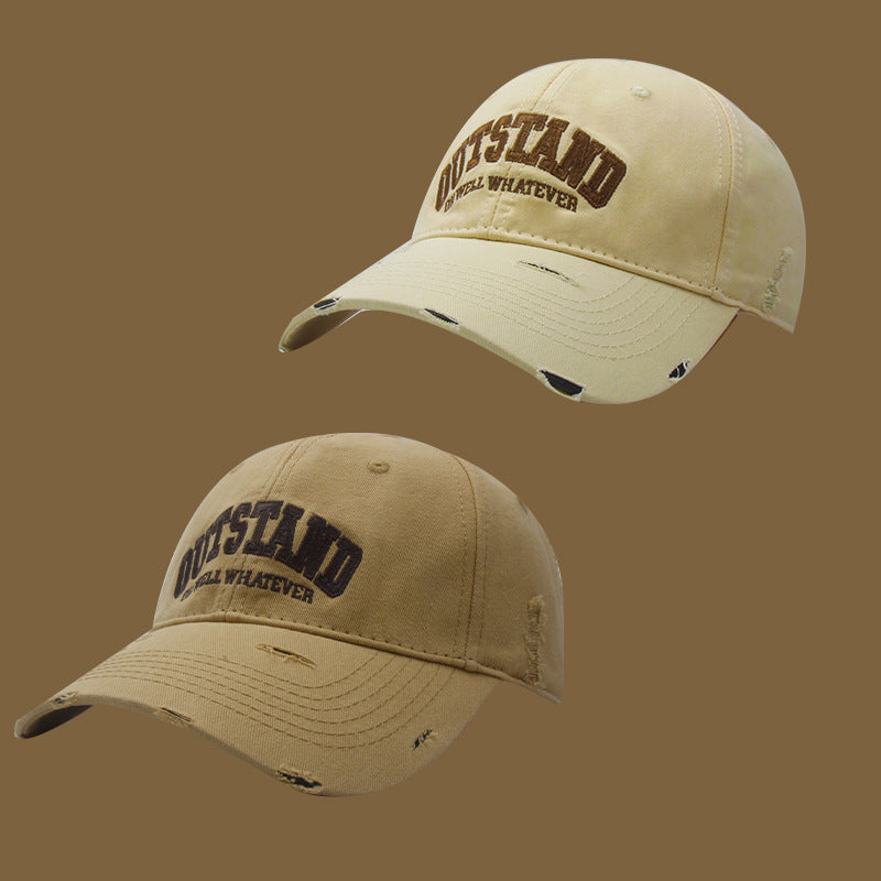 Unisex Distressed Casual Cap Stornfield