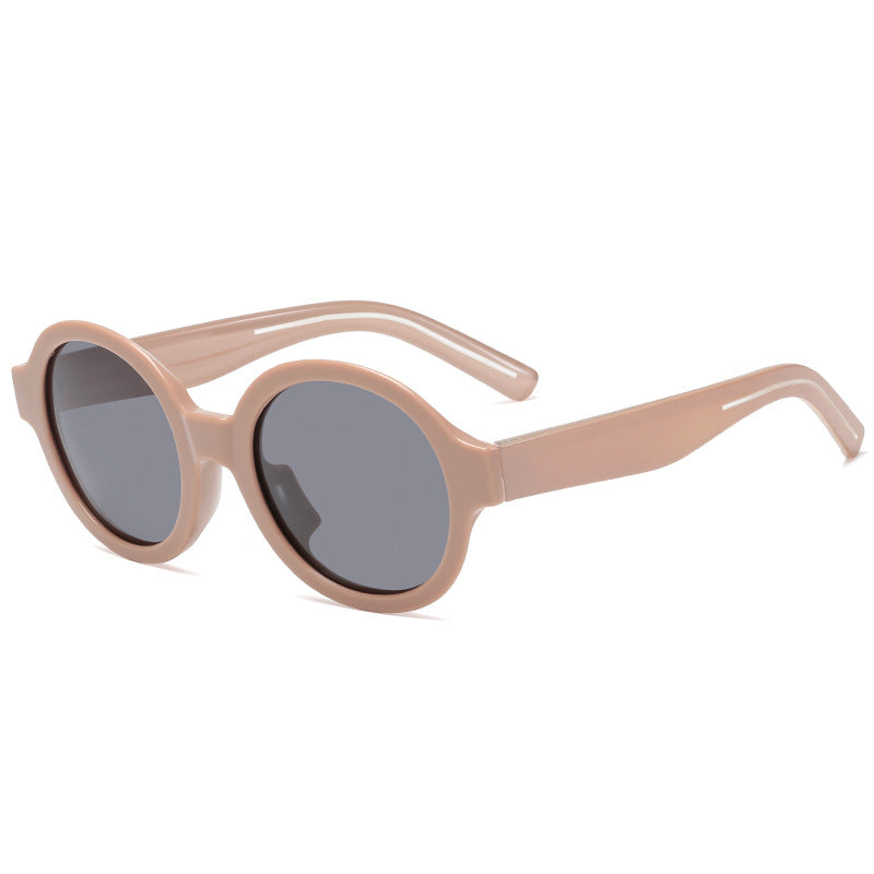 Ladies fashionable sunglasses in stylish round design Stornfield