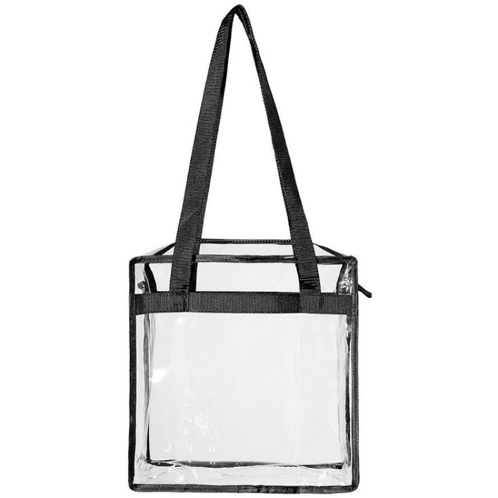Transparent tote bag with multiple interior compartments Stornfield