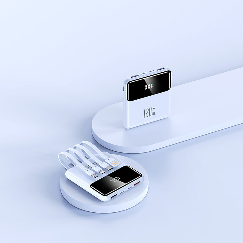 Portable power bank with intelligent charging function and LCD display Stornfield