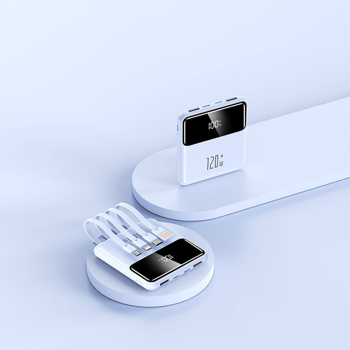 Portable power bank with intelligent charging function and LCD display Stornfield