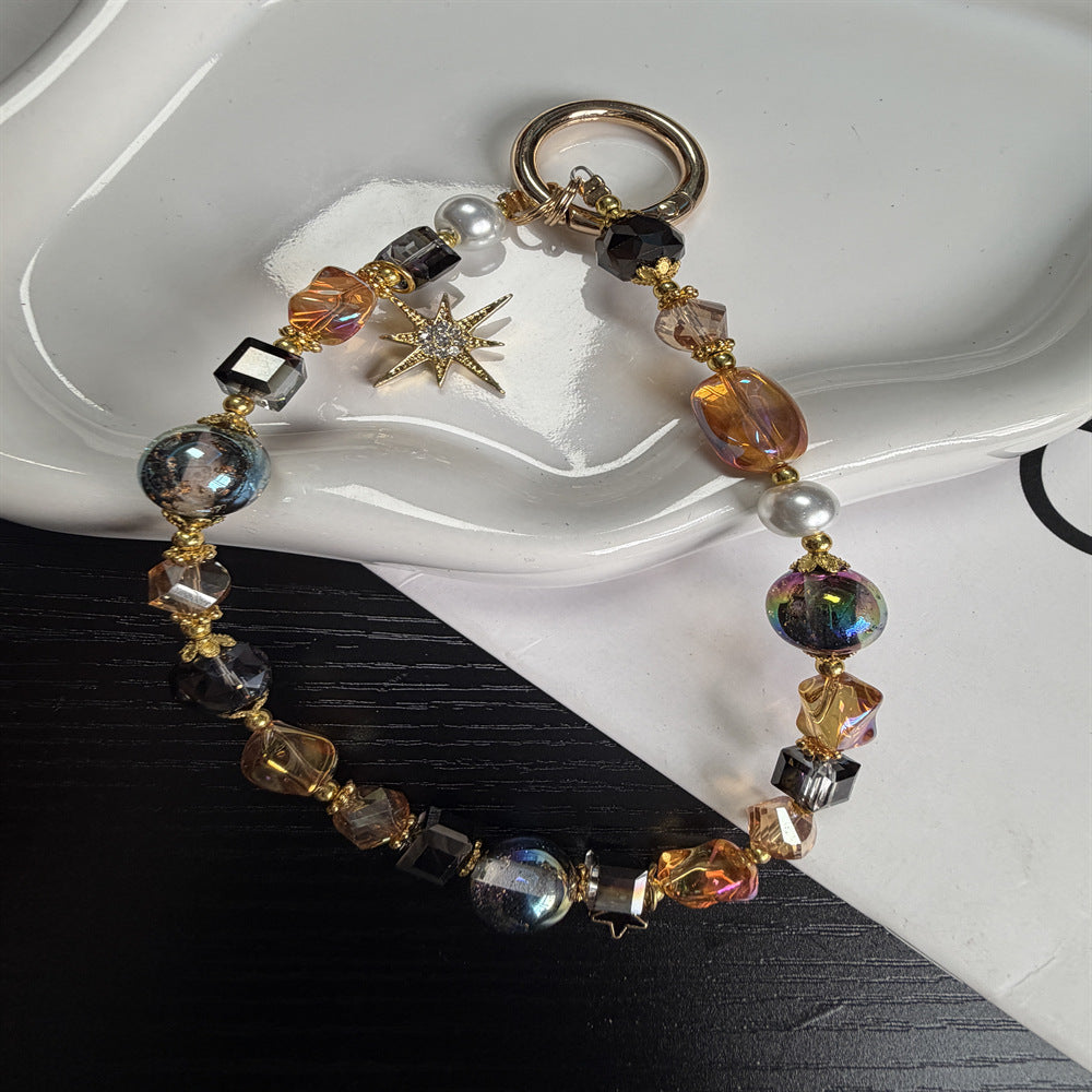Decorative Beaded Keychain Stornfield 1790134809
