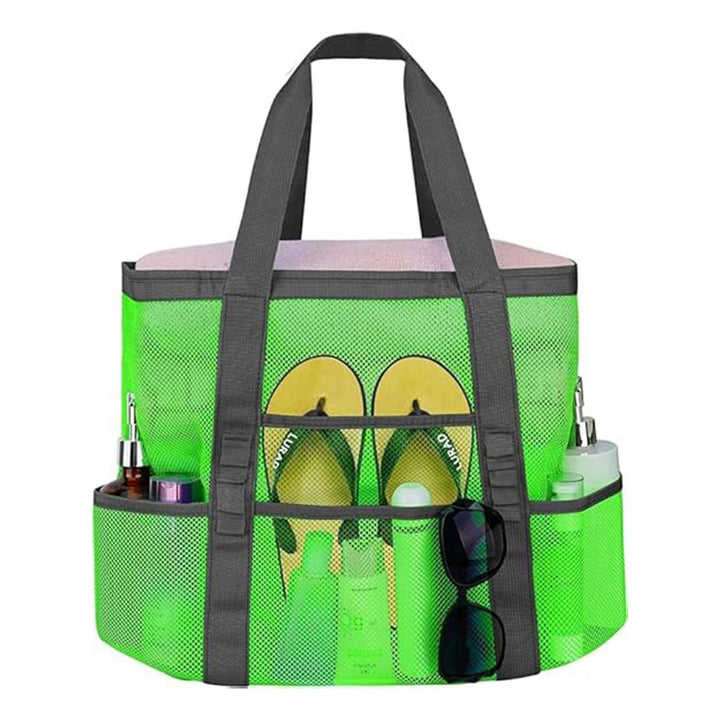 Practical Beach Tote Bag Made of Breathable Mesh Material Stornfield