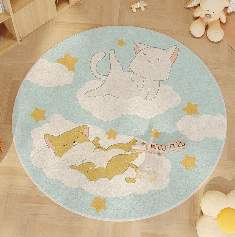 Kids Educational Character Area Rug for Home