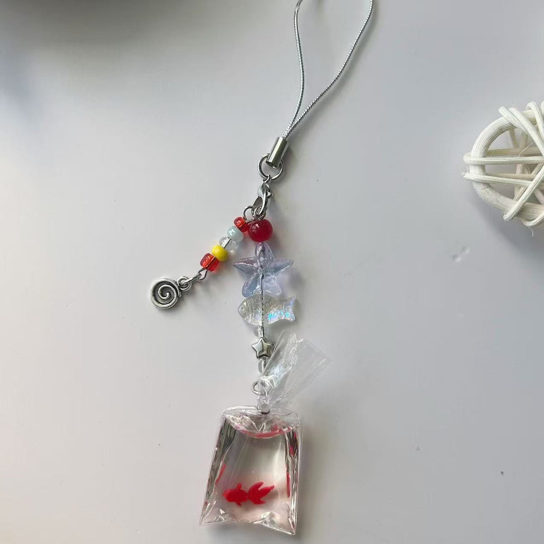 Decorative Goldfish Charm Phone Lanyard Stornfield
