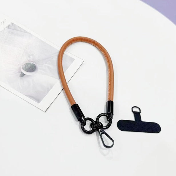 Stylish Leather Keychain Loop Stornfield