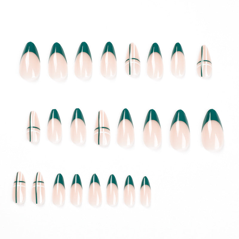 Artful nail art with modern geometric design Stornfield