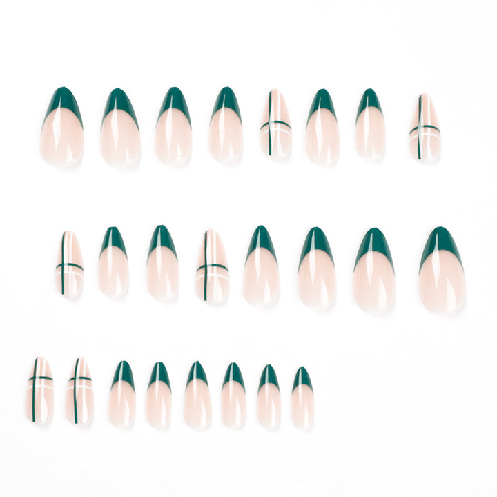 Artful nail art with modern geometric design Stornfield