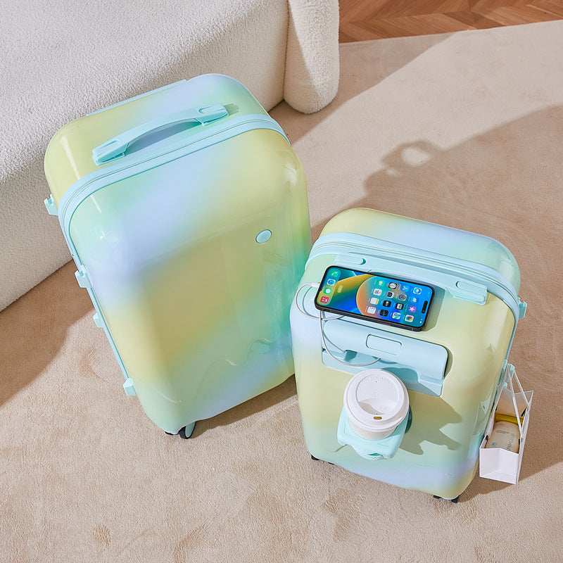 Smart Phone-Integrated Travel Suitcase Stornfield