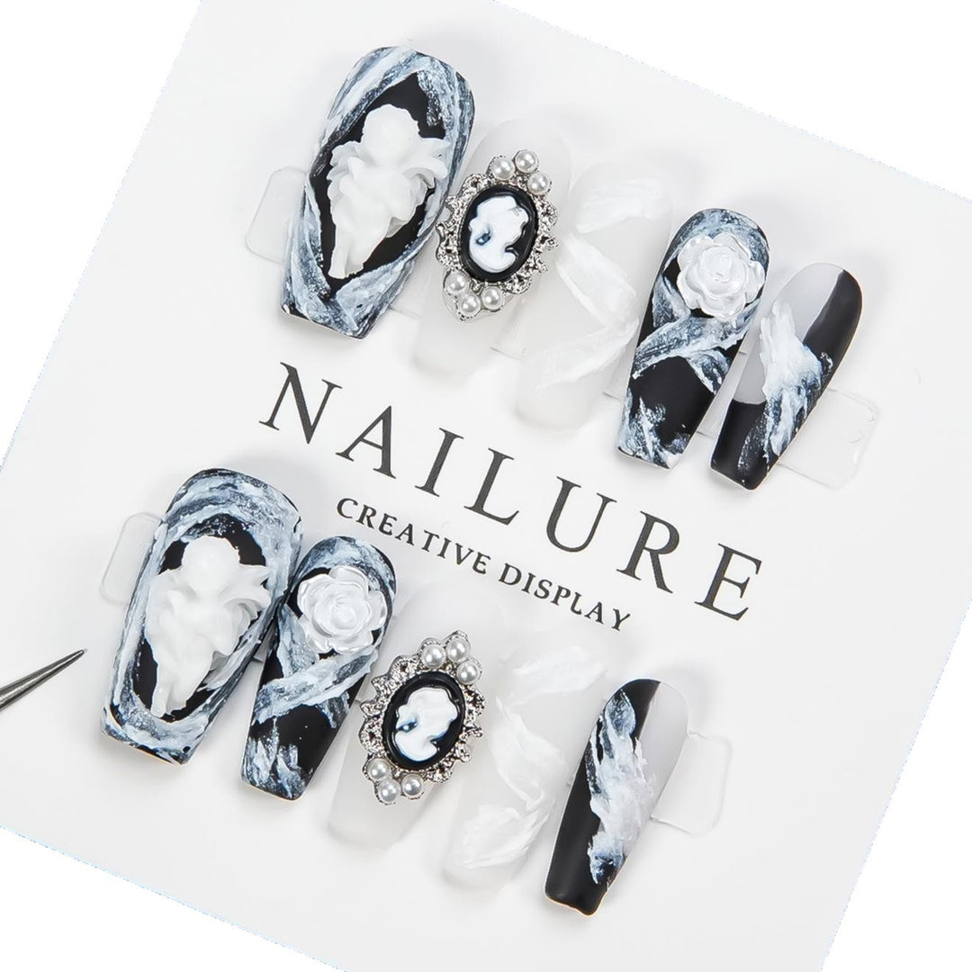 Decorative Acrylic Nail Set