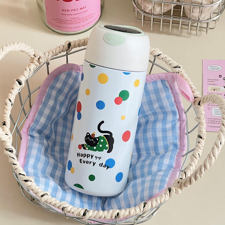 Women Insulated Water Bottle with Playful Animal Design Stornfield