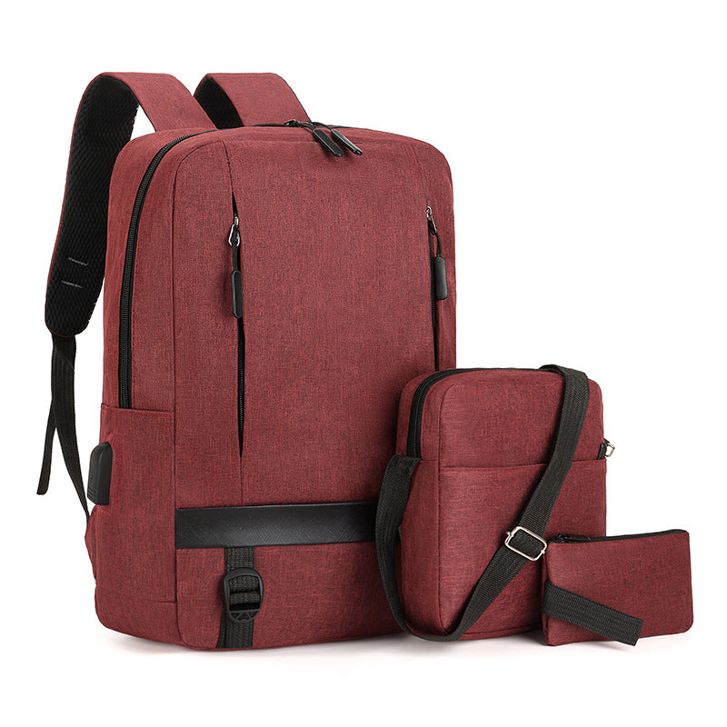 Versatile Backpack and Pouch Set Stornfield