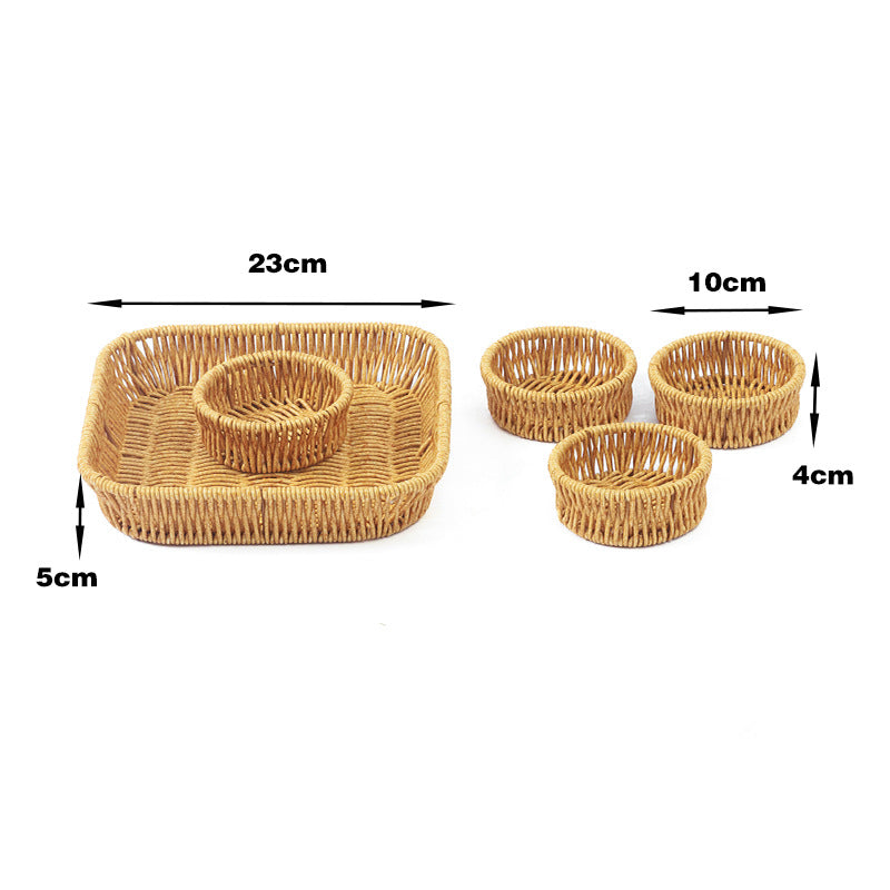 Multi-Function Woven Storage Basket Set Stornfield