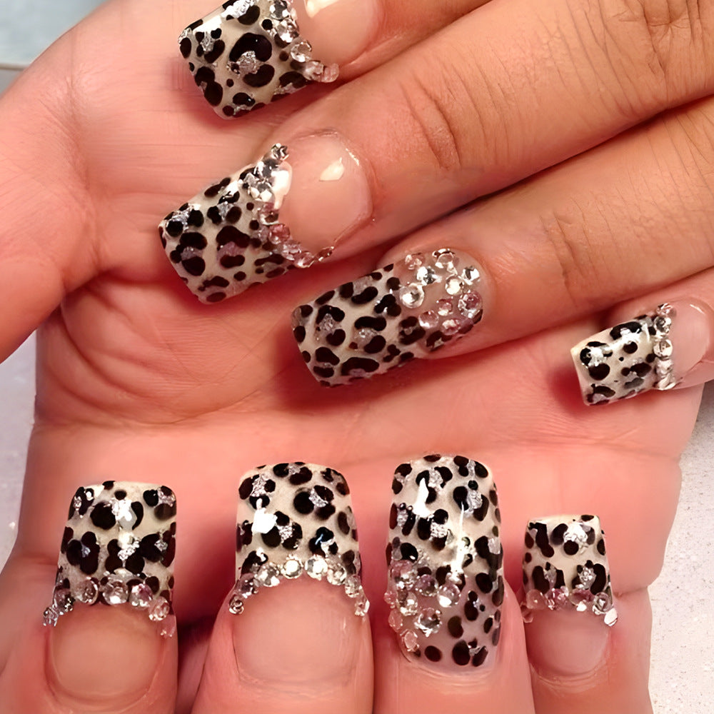 Decorative Nail Art with Rhinestones Stornfield