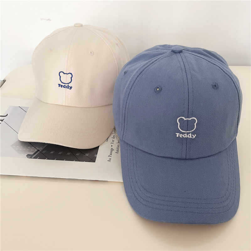 Women's Playful Teddy Bear Embroidered Baseball Cap Stornfield