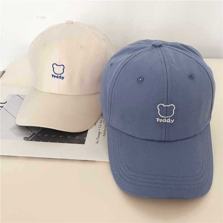 Women's Playful Teddy Bear Embroidered Baseball Cap Stornfield