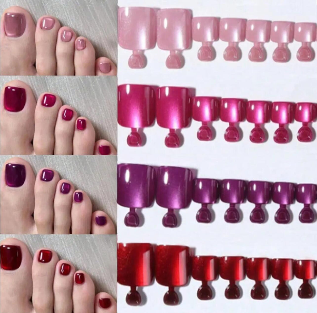 Premium Gel Toenail Polish Set Stornfield