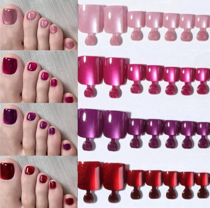 Premium Gel Toenail Polish Set Stornfield