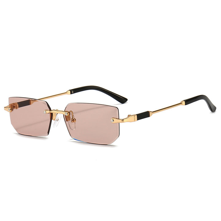Ladies elegant and fashionable sunglasses with transparent frame Stornfield