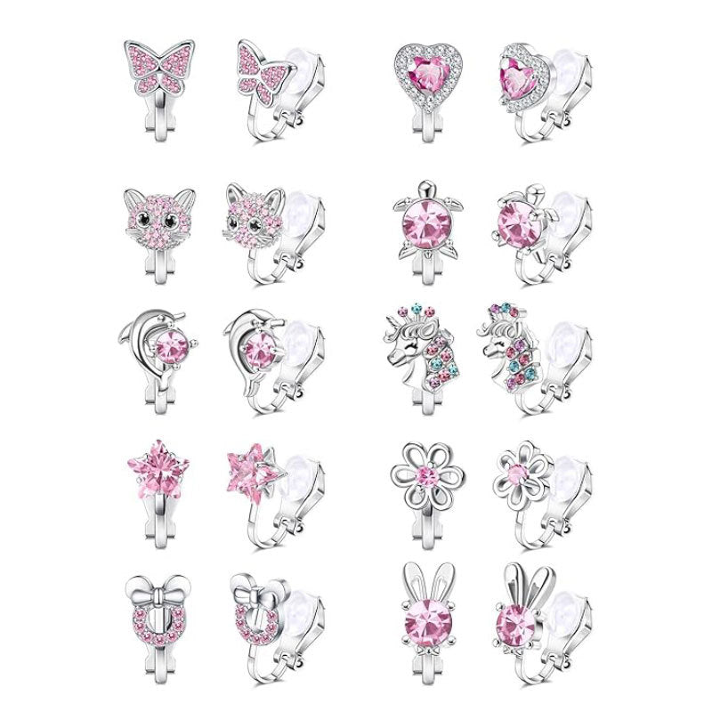 Charming Clip-On Earrings Set Stornfield