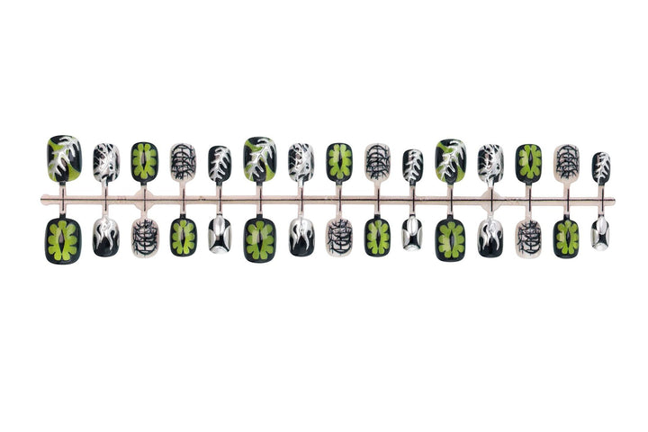 Nail art set with creative, modern designs Stornfield