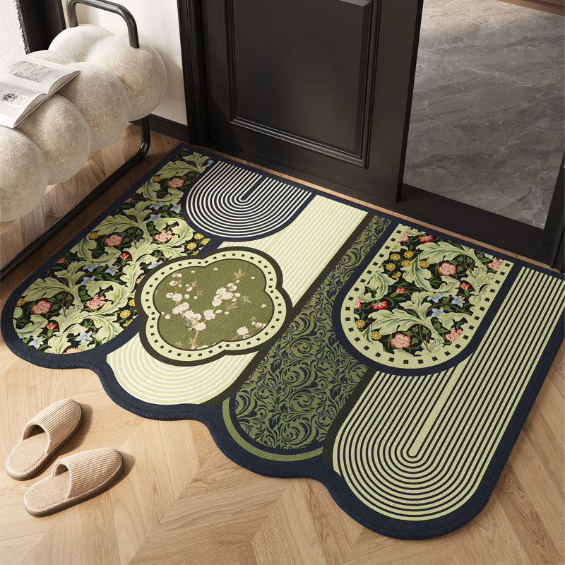 Botanical Design Area Rug