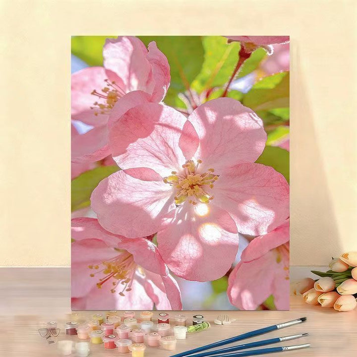 DIY Floral Painting Canvas Kit Stornfield