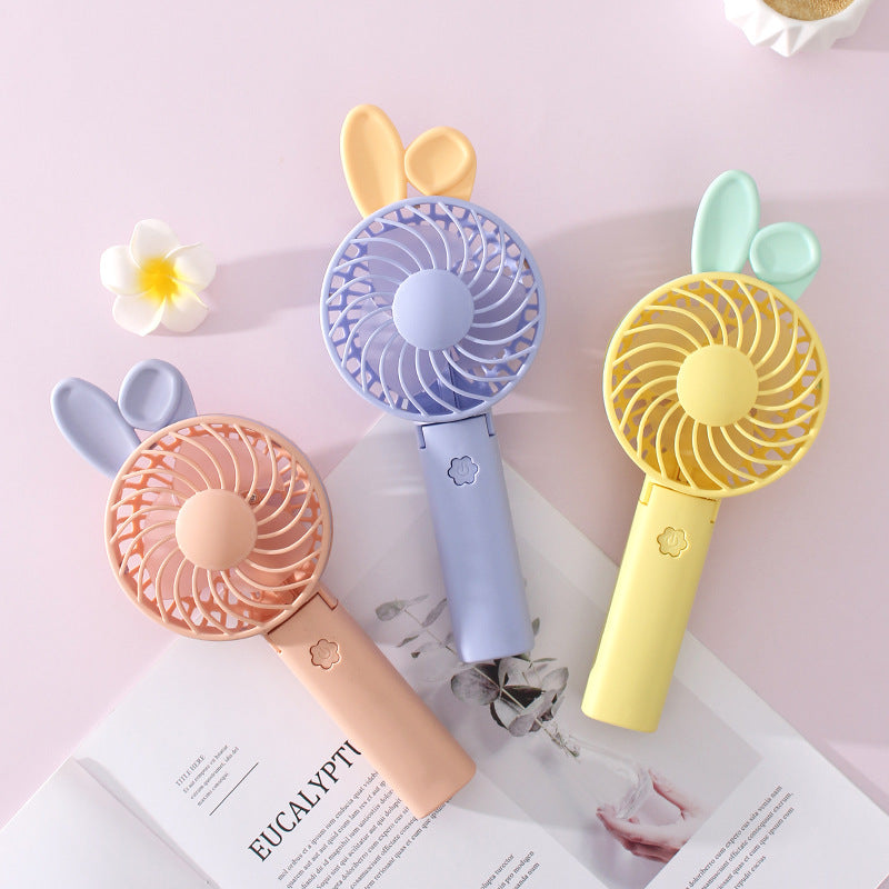 Unisex Funny Handheld Fan with Animal Ears Stornfield