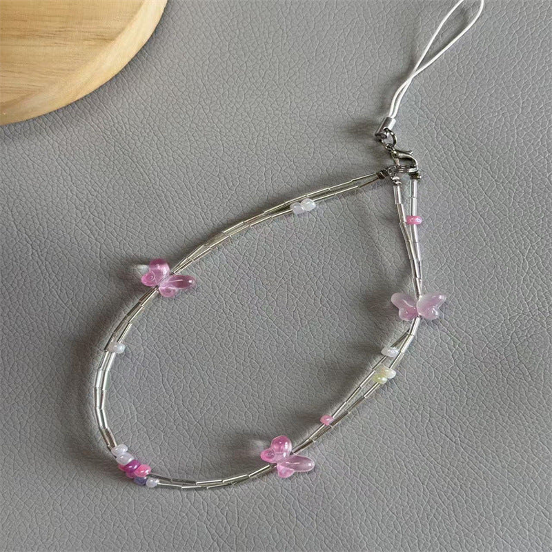 Decorative Butterfly Charm Eyewear Lanyard Stornfield