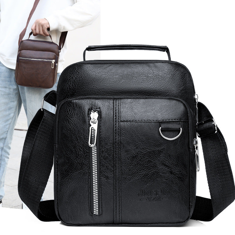 Stylish Multi-Compartment Shoulder Messenger Bag
