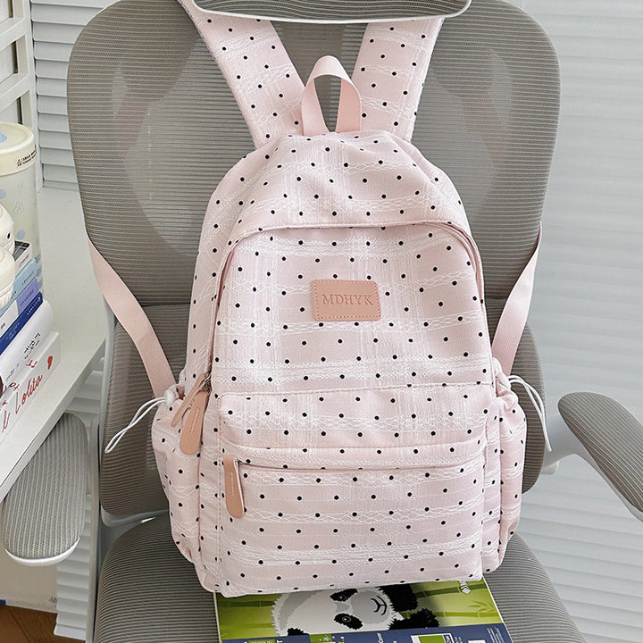 Compact Polka Dot Backpack Stornfield