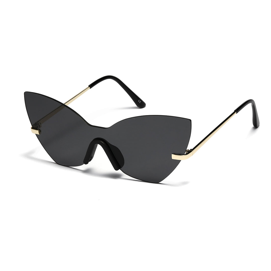 Women's extravagant Cat-Eye sunglasses with high-quality metal frame Stornfield