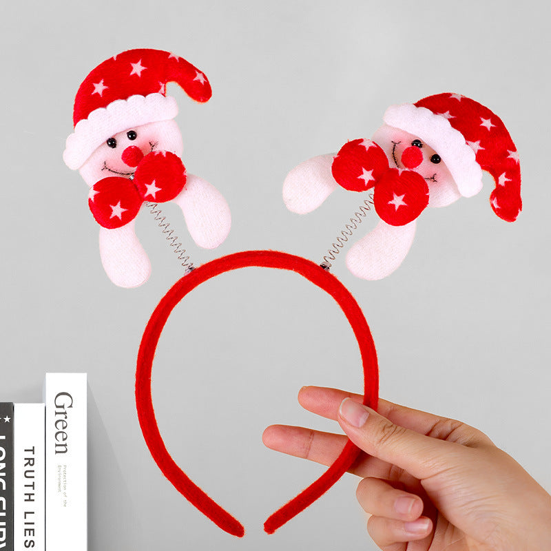 Festive Reindeer Antler Headband