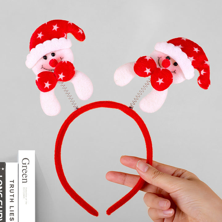 Festive Reindeer Antler Headband