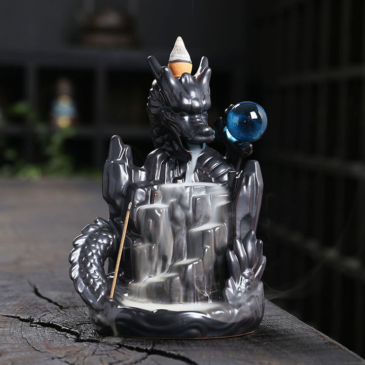 Dragons-Theme Artistic Incense Holder