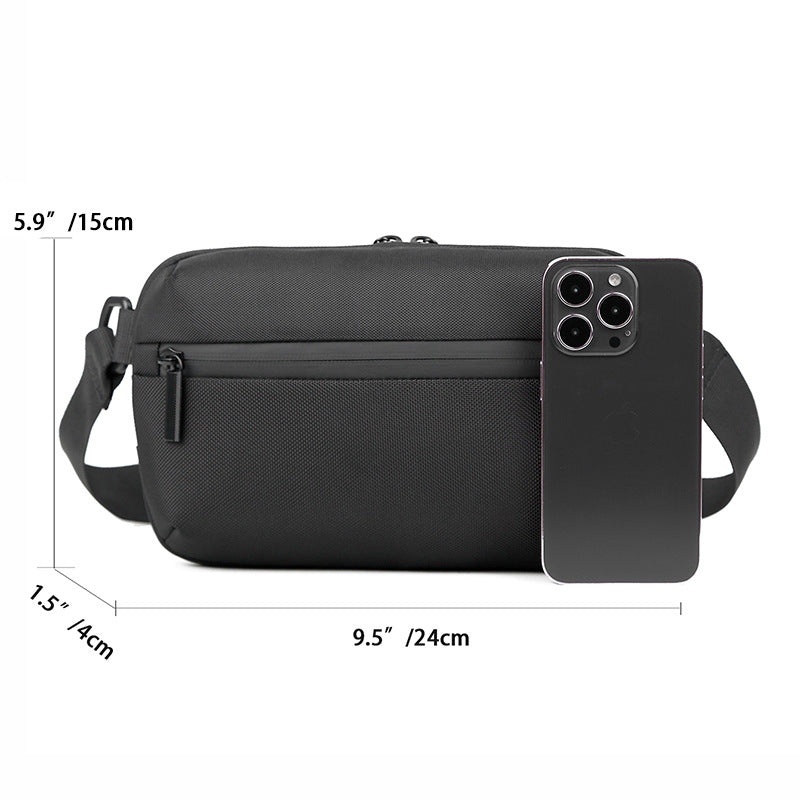 Compact Sleek Messenger Sling Bag Stornfield