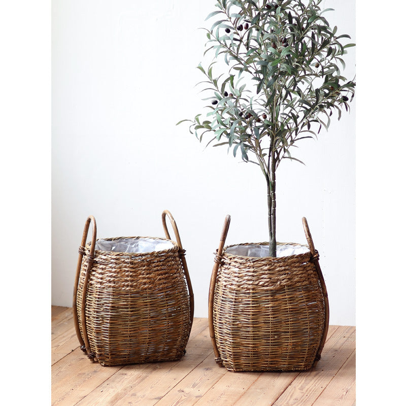 Handwoven storage basket Stornfield