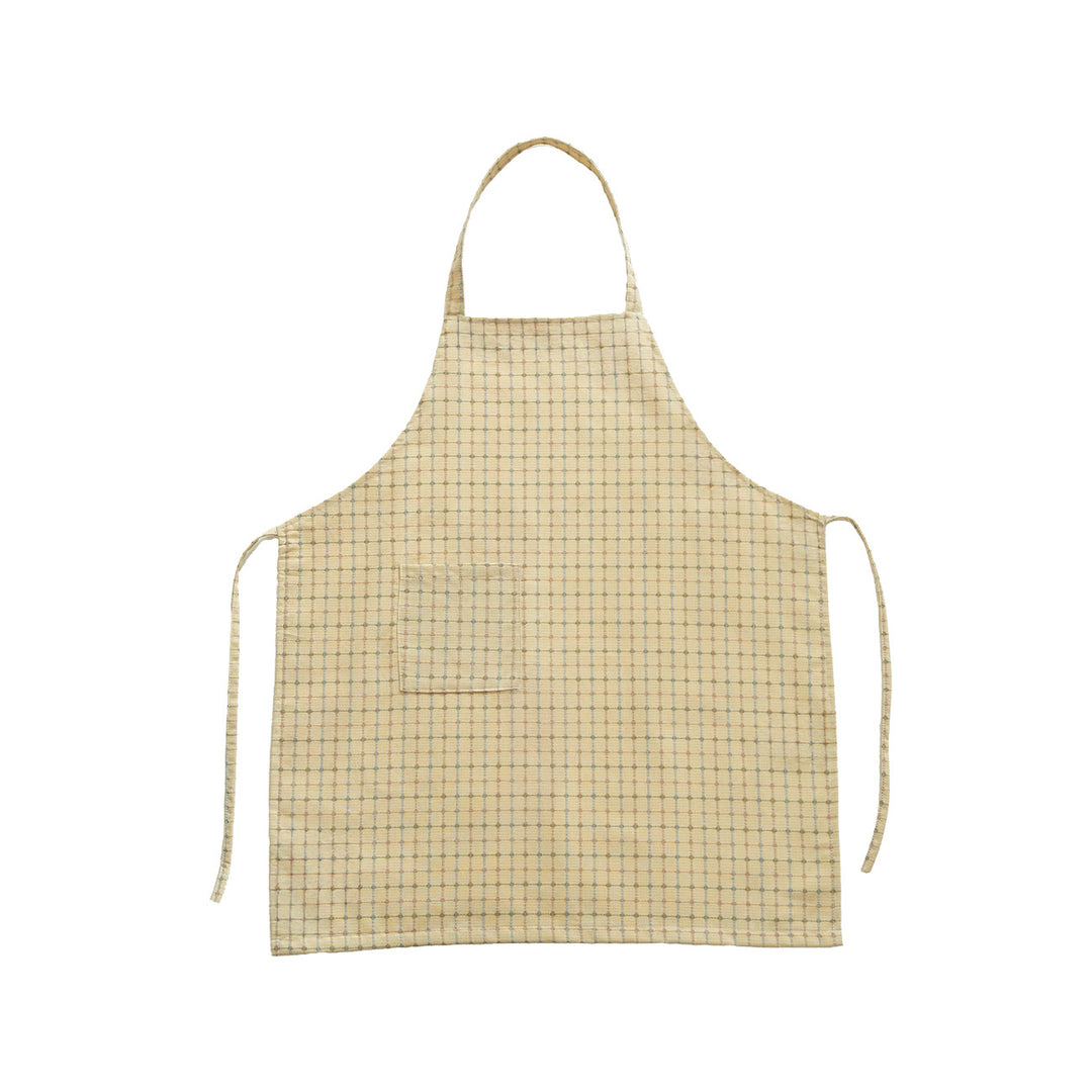 Linen look cooking apron with patch pocket and adjustable neckband Stornfield