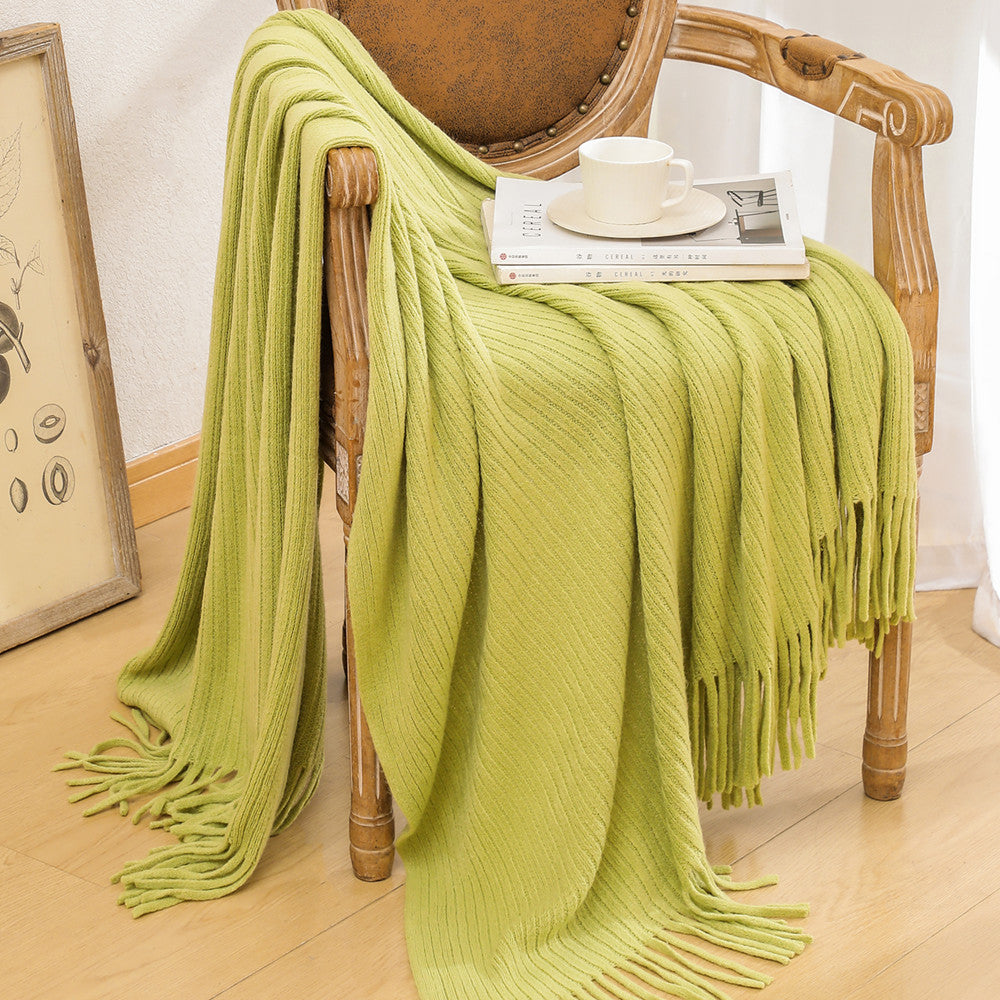 Ladies cozy knit blanket Stornfield