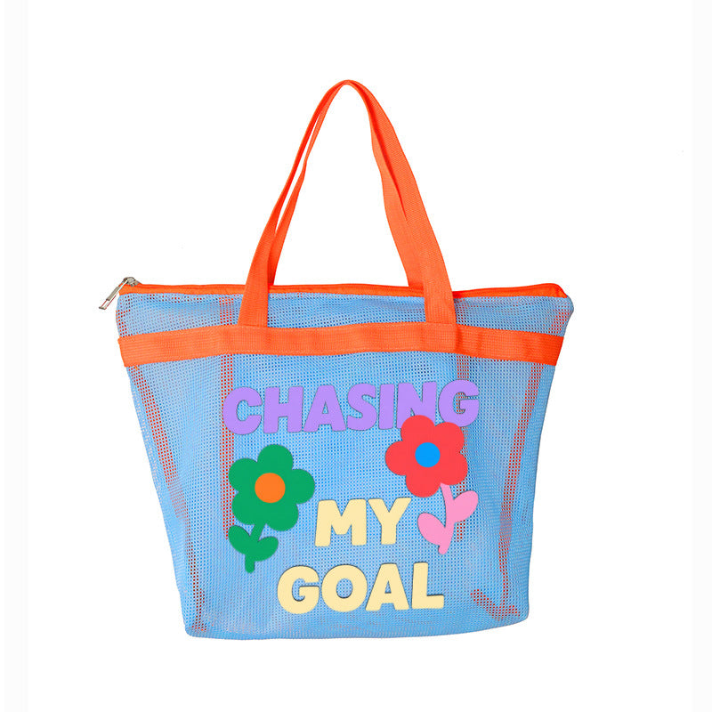 Casual Beach Bag in Playful Design Stornfield
