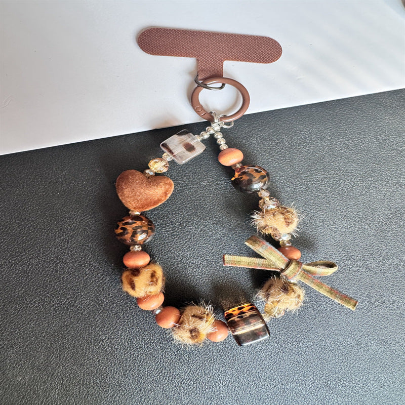 Decorative Beaded Charm Keychain Stornfield 1790136000