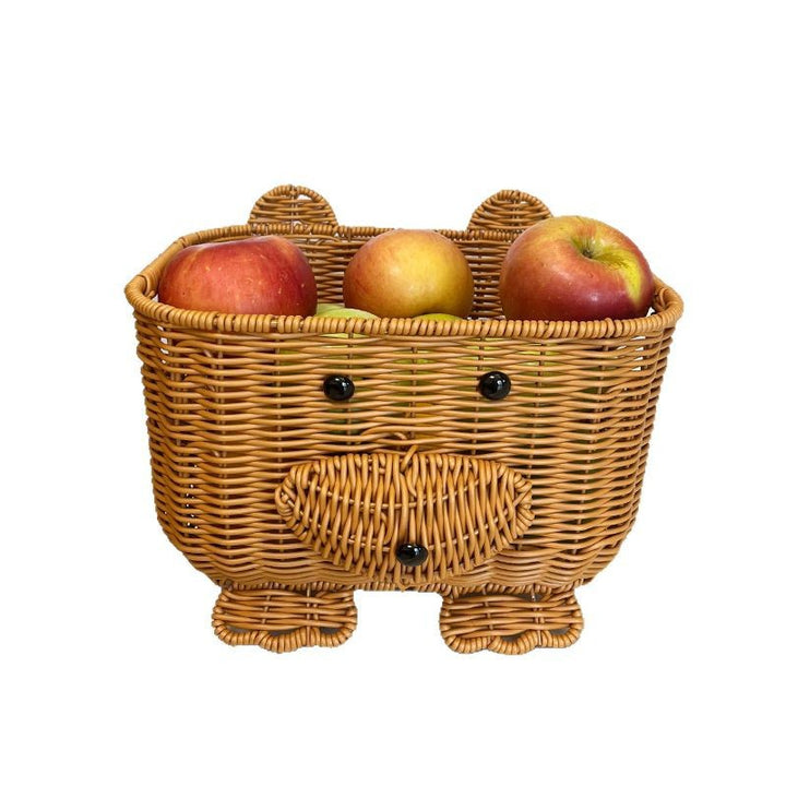 Adorable Decorative Animal Face Storage Basket Stornfield