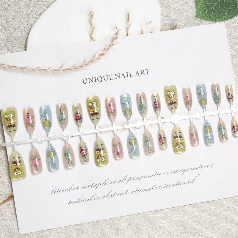 Creative nail design set with wonderful cartoon motifs Stornfield