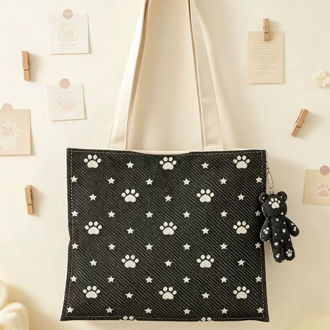 Cute Cartoon Panda Tote Bag